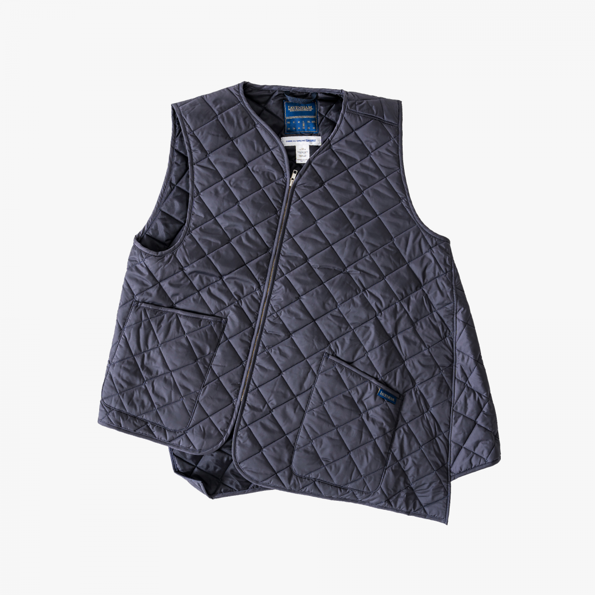 CDG Shirt X Lavenham Bias Thor Vest